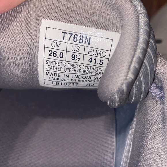 ASICS Gray Running Shoes - Picture 11 of 11